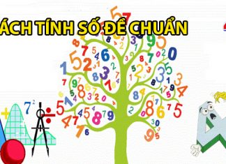 Cách tính số đề đơn giản và chuẩn xác cách tính số đề