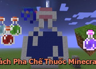 Hướng dẫn cách pha chế thuốc trong Minecraft siêu đơn giản cách pha chế thuốc minecraft