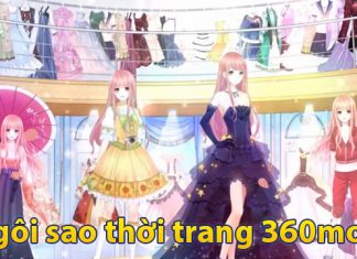 Ngôi sao thời trang 360mobi – Tựa game được phái nữ yêu thích nhất Ngôi sao thời trang 360Mobi