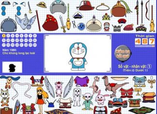 Game Doremon 2 người và những trò giải trí cực hay về Mèo máy Game Doremon 2 người